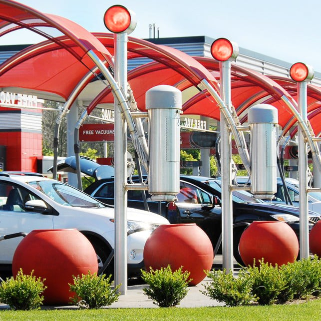 car vacuum station